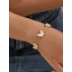 Butterfly Bracelet Adjustable Hand Jewelry Gift for Women