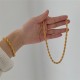 Twisted Bracelet Hip Hop Twist Rope Chain Bracelet for Men and Women