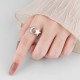 Cute Star Moon Ring Silver Open Finger Ring Jewelry Gift for Women